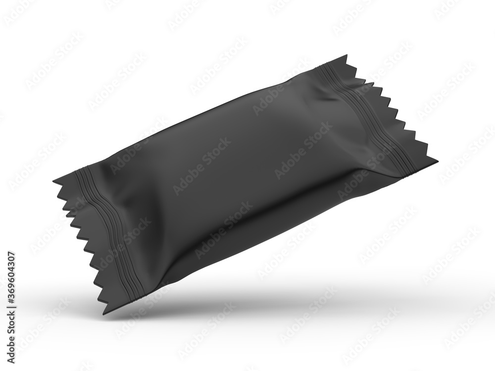 Blank Promotional Candy Pack For mockup and Branding, 3d render illustration. Blank Promotional Candy Pack For mockup and Branding, 3d render illustration.