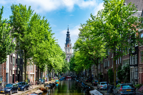 amsterdam canal in the netherlands