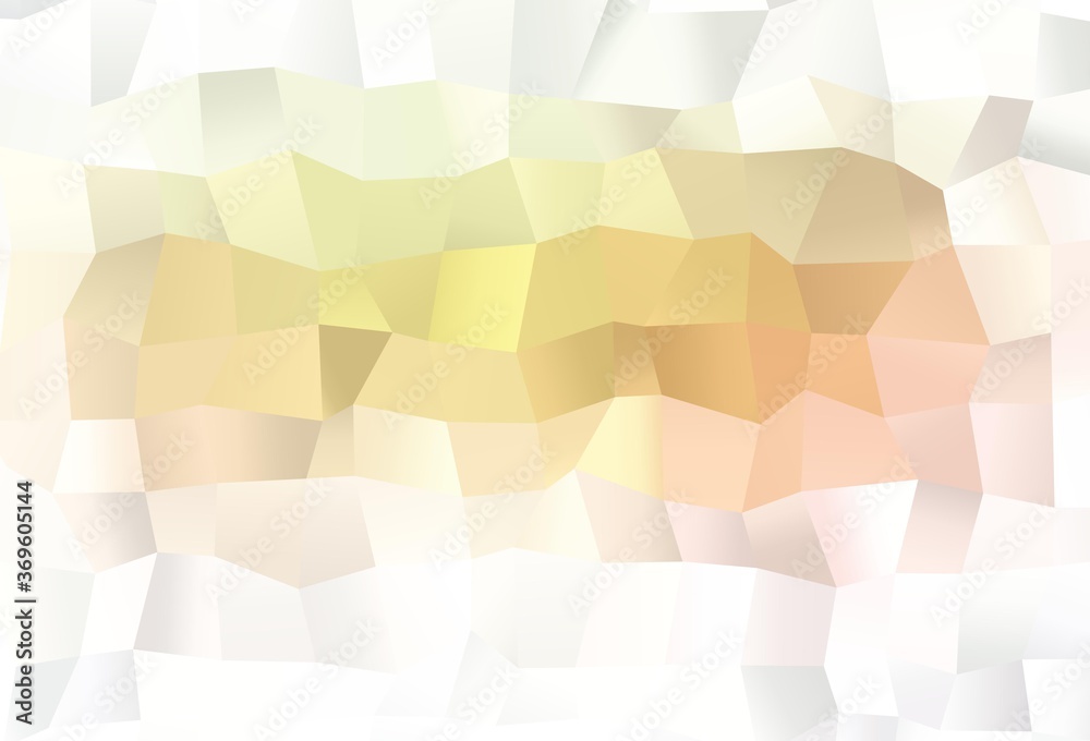 Obraz premium Light Green, Red vector blurry triangle texture.