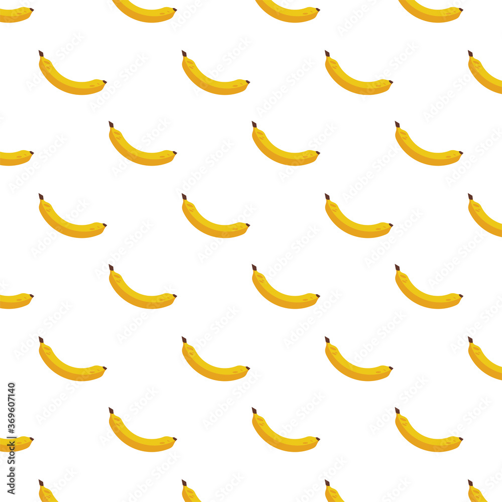 bananas fresh delicious fruits pattern background