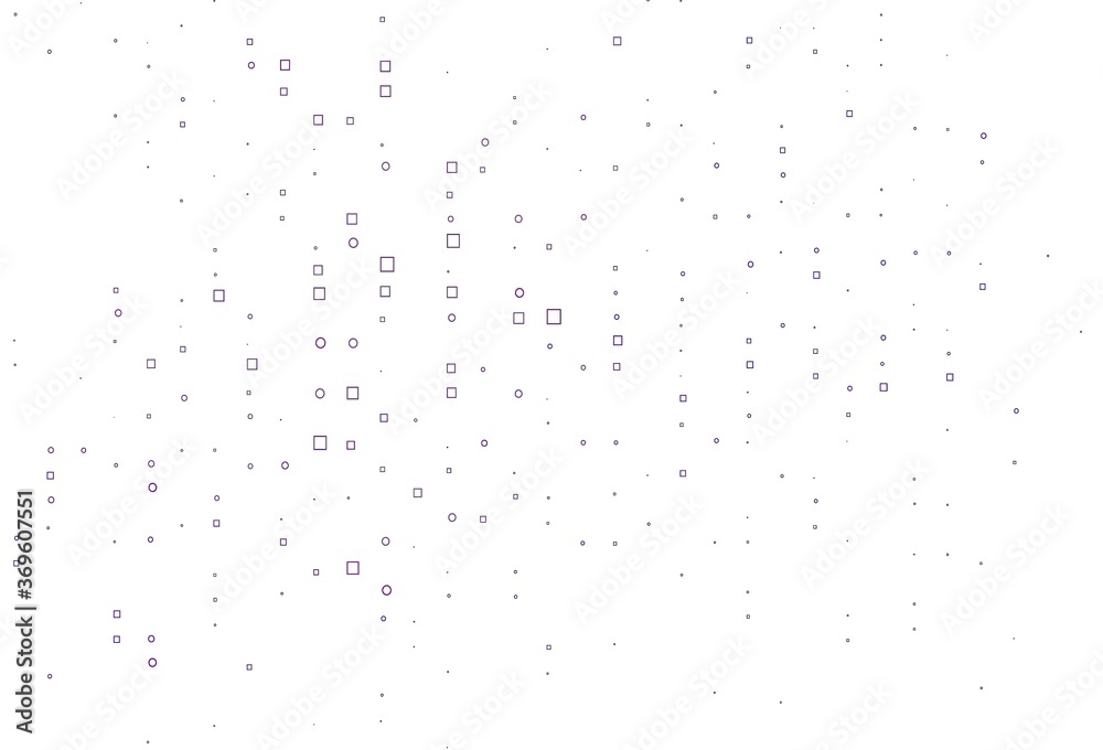 Light Purple vector layout with rectangles, squares.