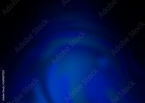 Dark BLUE vector abstract bright template. Modern geometrical abstract illustration with gradient. The template can be used for your brand book.