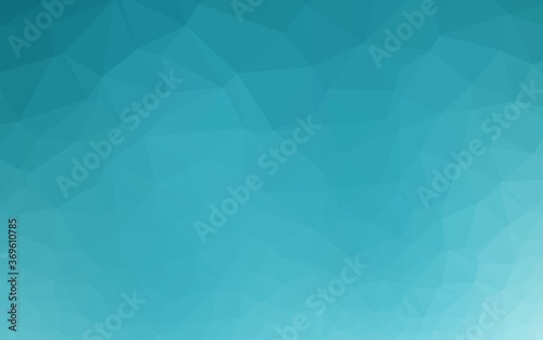 Light BLUE vector low poly cover. Colorful illustration in abstract style with gradient. Brand new design for your business.