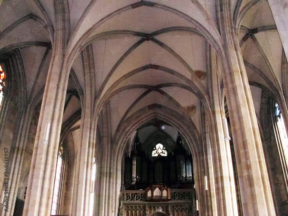 Inside Esslingen Church