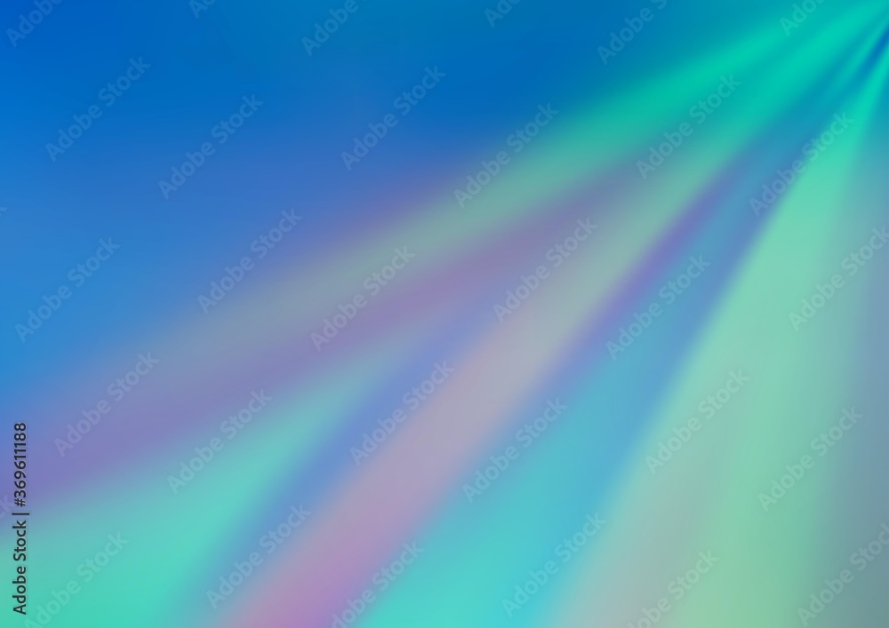 Light BLUE vector blurred and colored background. An elegant bright illustration with gradient. A new texture for your design.