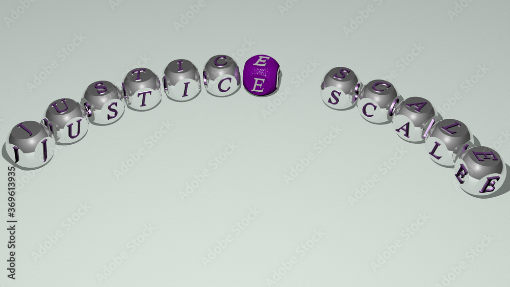 crosswords of justice scale arranged by cubic letters on a mirror floor, concept meaning and presentation. law and illustration crosswords of justice scale arranged by cubic letters on a mirror floor, concept meaning and presentation. law and illustration