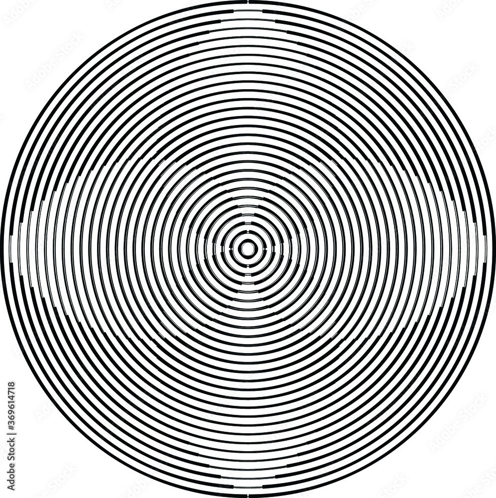Lines in Circle Form . Spiral Vector Illustration .Technology round. Wave Logo . Design element . Abstract Geometric shap Lines in Circle Form . Spiral Vector Illustration .Technology round. Wave Logo . Design element . Abstract Geometric shap