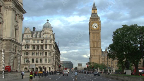 Big Ben clock tower in London photo