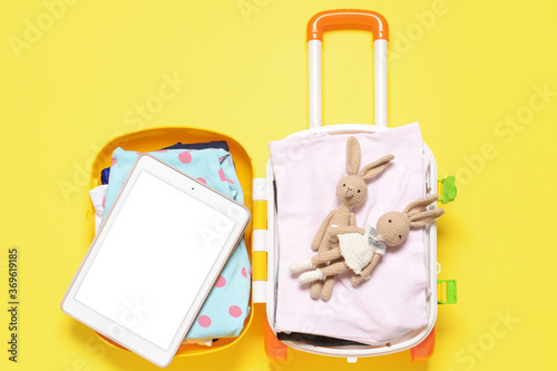 Suitcase with travel access...