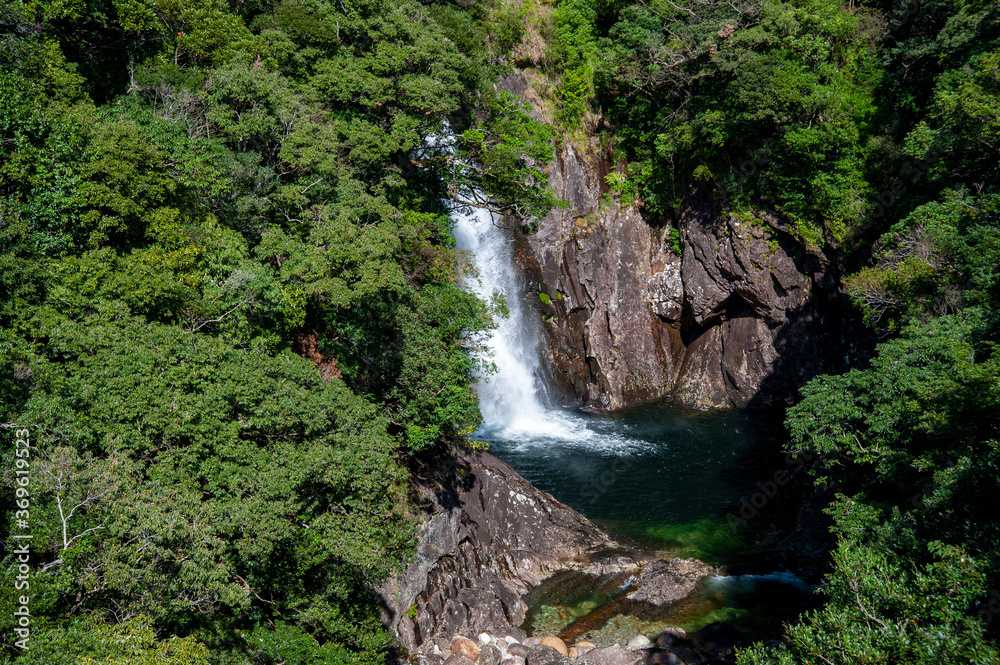 世界自然遺産、屋久島の竜神の滝