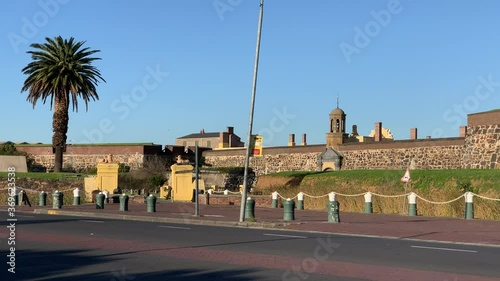 Castle Of Good Hope front entrance rich in South African history in Cape Town the beginning of westernization and the oldest existing occupied colonial building in South Africa photo