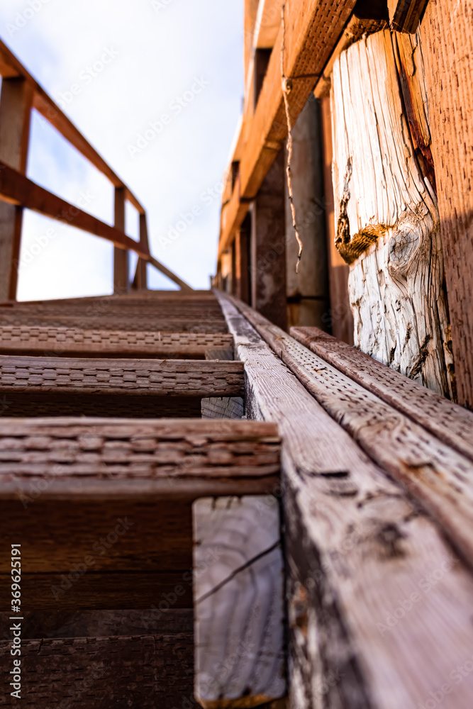 Obraz premium wooden staircase