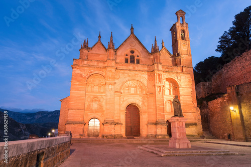 Royal Collegiate Church of Santa María la Mayor in the Old Center of Antequera (Málaga) Spain photo