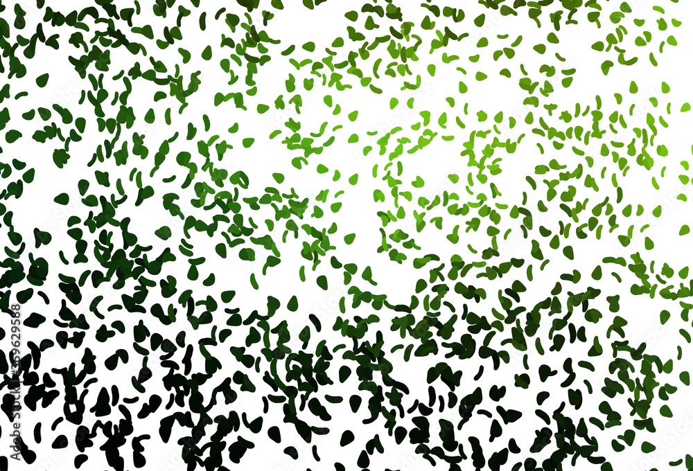 Light Green, Yellow vector background with abstract forms. Light Green, Yellow vector background with abstract forms.