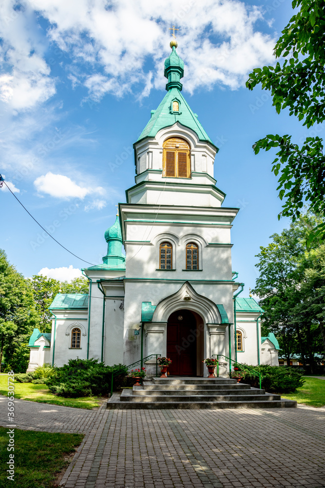 Orthodox church of Saint Kosmy and Damian in the village of Ryboly in the Podlasie region of Poland Orthodox church of Saint Kosmy and Damian in the village of Ryboly in the Podlasie region of Poland