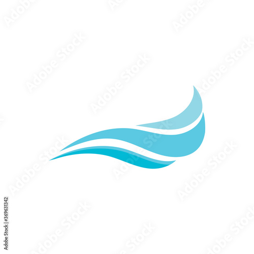 Waves Logo Template vector symbol