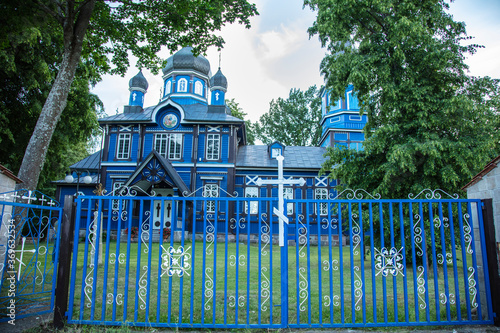 Orthodox Church of the ,,Protection of the Mother of God`` in Puchły, Poland  photo