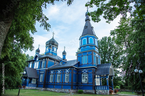 Orthodox Church of the ,,Protection of the Mother of God`` in Puchły, Poland  photo