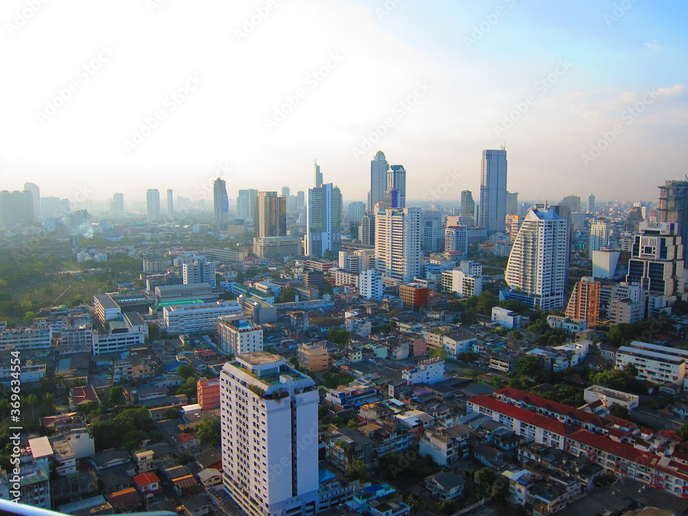 Fototapeta premium Bangkok Skyline