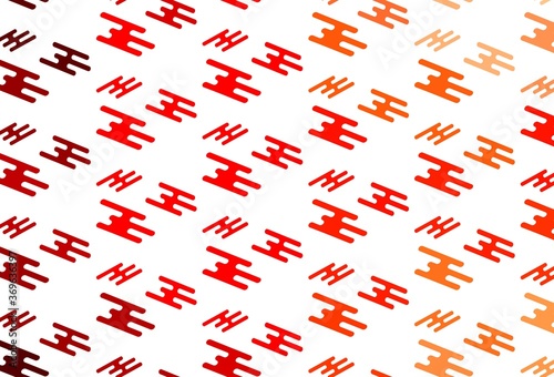 Light Red vector template with repeated sticks.
