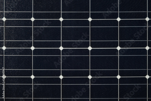 Detail Photovoltaic Solar Panel