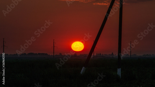 закат