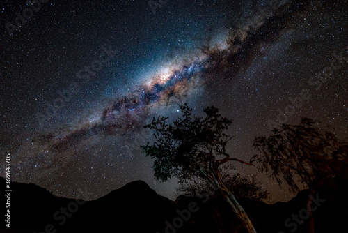 Milky Way seen from Naukluft Mountains, Namibia