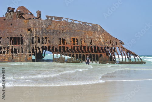 boat ruins