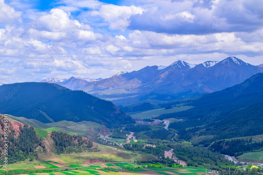 Qilian County Landscape