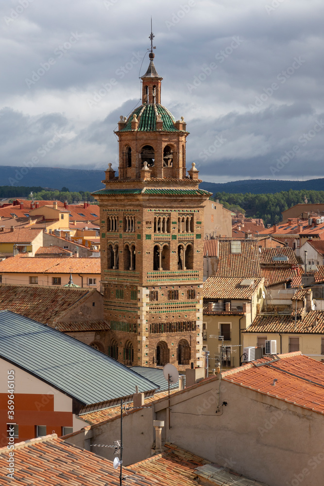 mudejar tower of the cathedral of Teruel