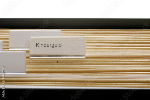 Hängemappen: Kindergeld photo