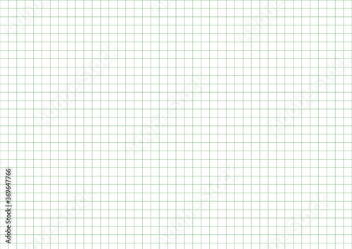 A3 size chart paper with 1 cm green grid lines.