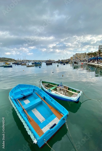 Marsaxlokk fishing village Malta country island Mediterranean Sea landscape travel pictures © Valerijs Novickis