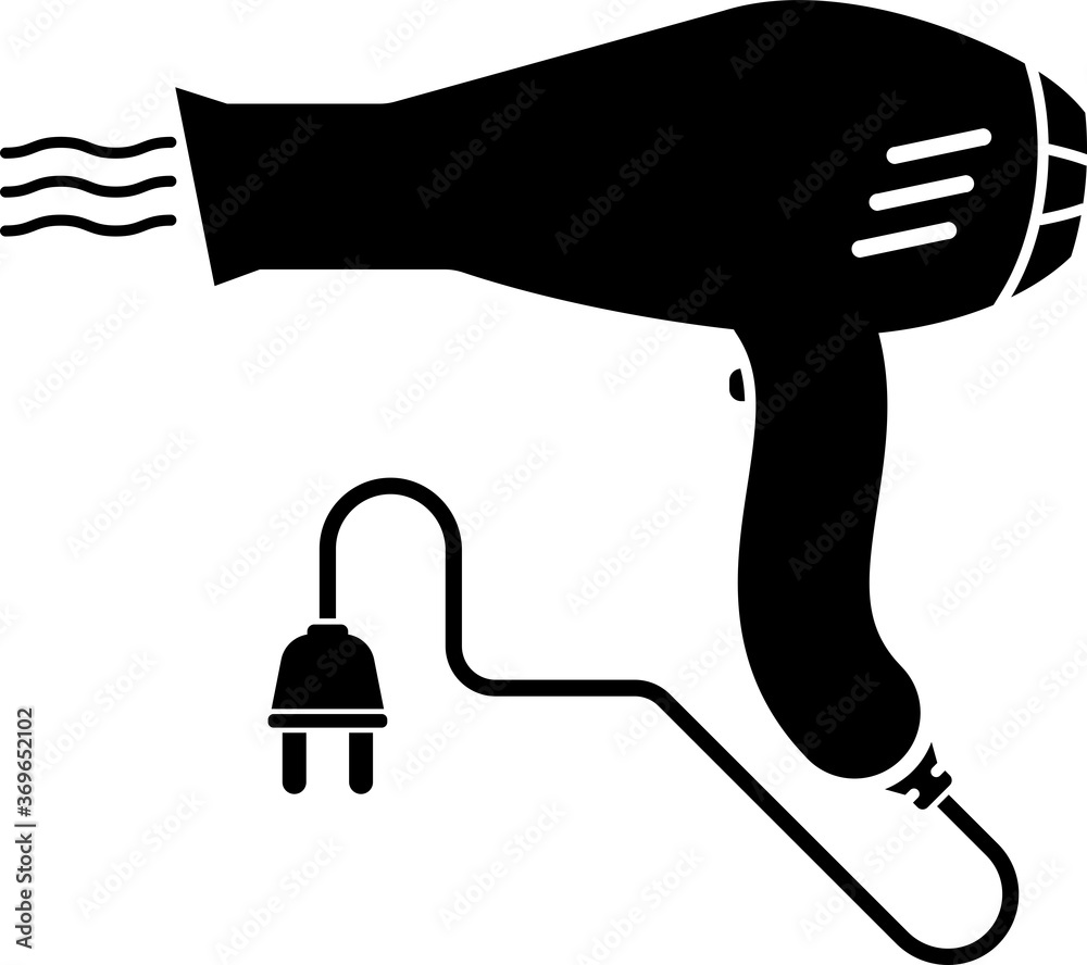 Hair Dryer Icon Hair Dryer Icon