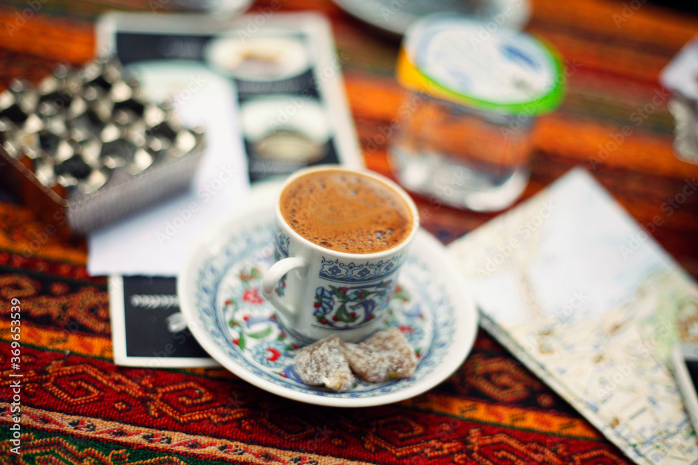 Turkish coffee in Istanbul