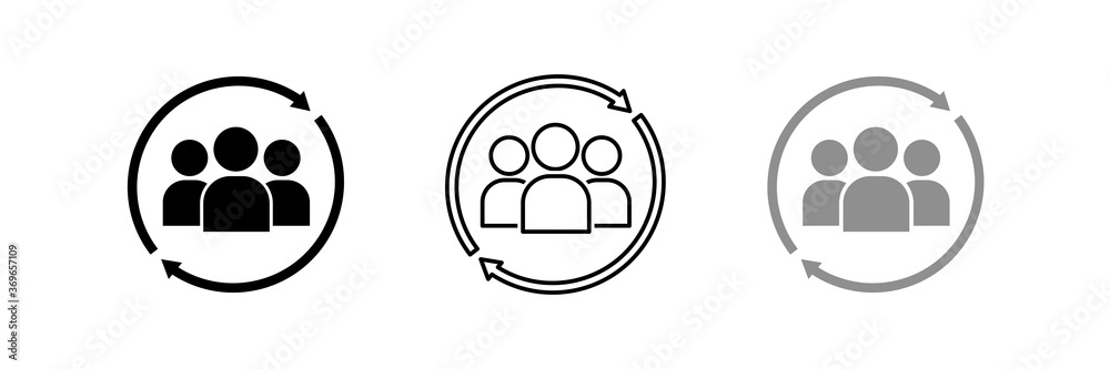 User icon , set of symbols user , profile User icon , set of symbols user , profile