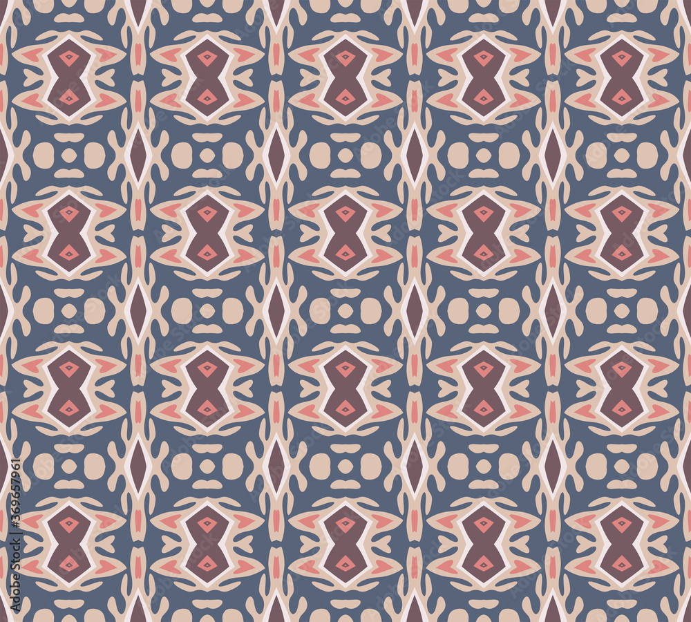 custom made wallpaper toronto digitalCreative color abstract geometric horizontal pattern in pink and gray blue, vector seamless, can be used for printing onto fabric, interior, design, textile,carpet,pillow. Ribbons.