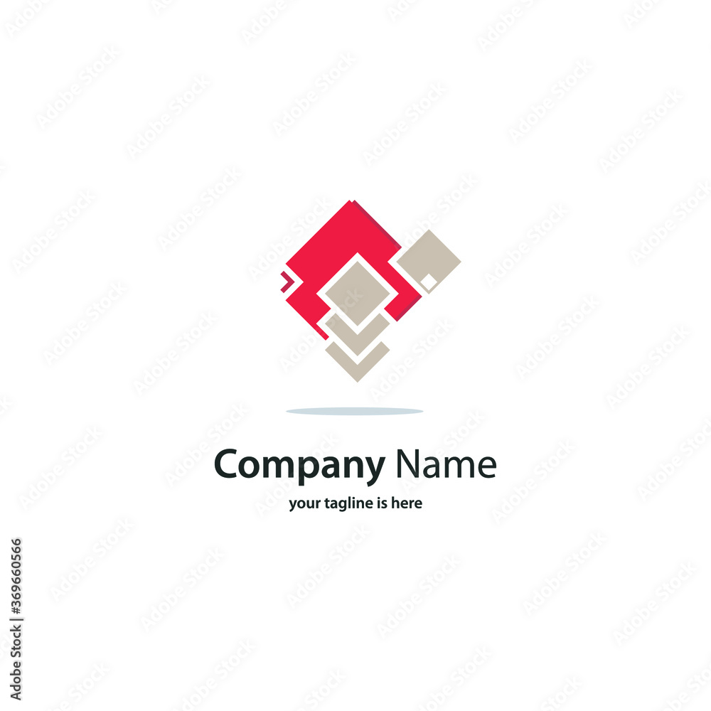 simple modern elegant logo of company simple modern elegant logo of company