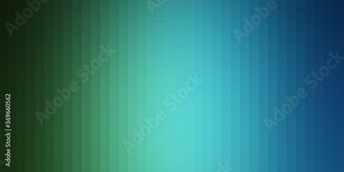 Light Blue, Green vector pattern in square style. New abstract illustration with rectangular shapes. Pattern for websites, landing pages.