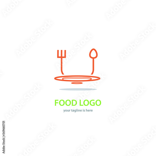 simple modern elegant logo of company