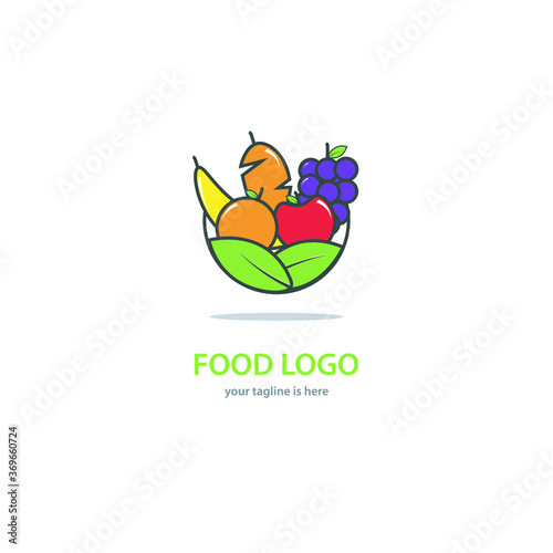 simple modern elegant logo of company