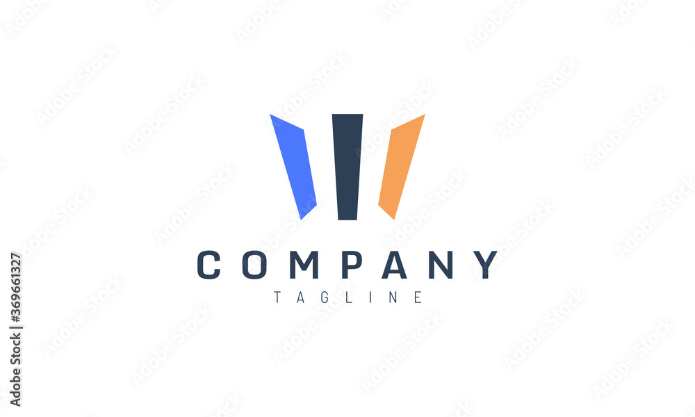 Simple 3 pillars vector design concept. Suitable for logo of technology, business and financial companies, and construction. Simple 3 pillars vector design concept. Suitable for logo of technology, business and financial companies, and construction.