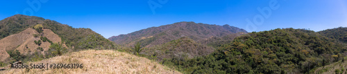 Panoramic views of the mountains above Puerto Vallarta, Mexico