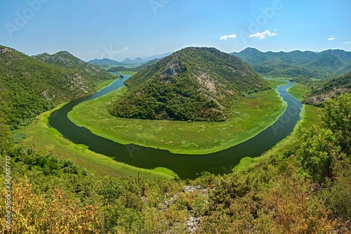 view on river crnojevica photo