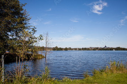 Fototapeta Naklejka Na Ścianę i Meble -  Weißenstädter See in Weissenstadt