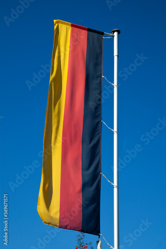 Deutsche Fahne - schwarz rot gold photo