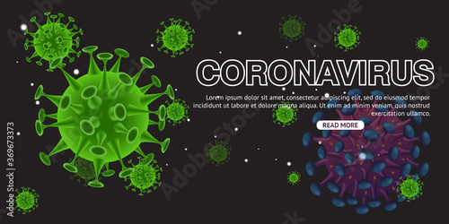 China battles Coronavirus outbreak. Coronavirus 2019-nC0V Outbreak, Travel Alert concept. The virus attacks the respiratory tract, pandemic medical health risk