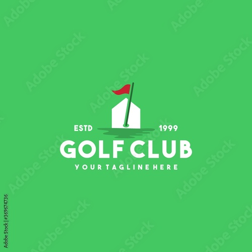 Professional golf club logo design