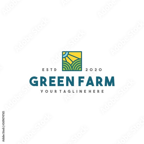 Free Download Creative green farm logo design - GFXLoad