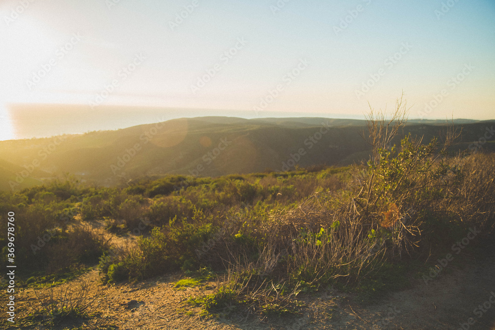Obraz premium best looking out point at the top of the world in laguna beach